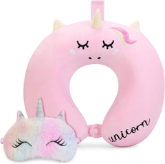 SSAWcasa Toddler Neck Pillow, Kids Travel Neck Pillow