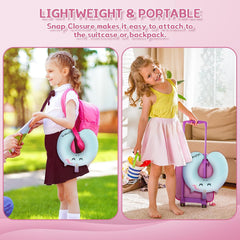 SSAWcasa Toddler Neck Pillow, Kids Travel Neck Pillow