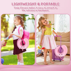 SSAWcasa Toddler Neck Pillow, Kids Travel Neck Pillow