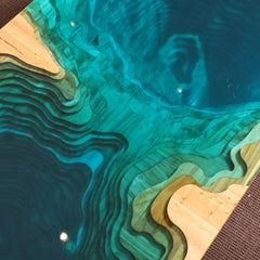The Ocean Trenches- Custom Coffee Table